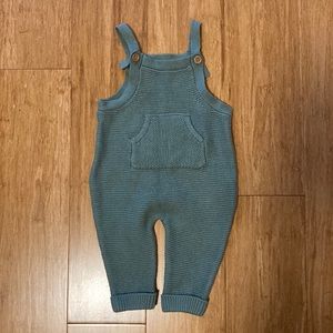 CARTERS Cotton Knit Garter Stitch Overalls